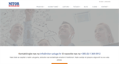 Desktop Screenshot of nitor-usluge.com